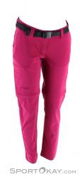 Maier Inara Slim Zip Womens Outdoor Pants, Maier, Red, , Female, 0130-10064, 5637692236, 4057486204640, N2-02.jpg