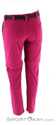 Maier Inara Slim Zip Womens Outdoor Pants Short Cut, Maier, Rouge, , Femmes, 0130-10065, 5637692252, 4057486204800, N2-12.jpg
