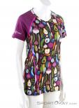 Crazy Idea Mountain Flash Womens T-Shirt, Crazy, Multicolore, , Femmes, 0247-10114, 5637692803, 8059897574509, N1-01.jpg