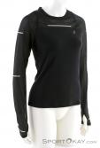 Asics Lite-Show Langarm Womens Functional Shirt, Asics, Black, , Female, 0103-10305, 5637693118, 4550214334478, N1-01.jpg