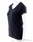 Asics V-Neck Top Womens T-Shirt, , Black, , Female, 0103-10306, 5637693124, , N1-06.jpg