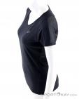Asics V-Neck Top Womens T-Shirt, , Black, , Female, 0103-10306, 5637693124, , N2-07.jpg