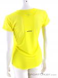 Asics V-Neck Top Womens T-Shirt, Asics, Yellow, , Female, 0103-10306, 5637693127, 4550214345047, N2-12.jpg