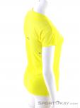 Asics V-Neck Top Womens T-Shirt, Asics, Yellow, , Female, 0103-10306, 5637693127, 4550214345047, N2-17.jpg