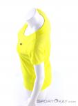 Asics V-Neck Top Womens T-Shirt, , Yellow, , Female, 0103-10306, 5637693127, , N3-08.jpg