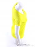 Asics V-Neck Top Womens T-Shirt, Asics, Yellow, , Female, 0103-10306, 5637693127, 4550214345047, N3-18.jpg