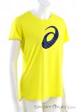 Asics Silver Graphic SS Womens T-Shirt, Asics, Yellow, , Female, 0103-10307, 5637693139, 4550214346259, N1-01.jpg
