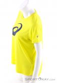 Asics Silver Graphic SS Womens T-Shirt, Asics, Yellow, , Female, 0103-10307, 5637693139, 4550214346259, N2-07.jpg