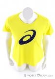 Asics Silver Graphic SS Womens T-Shirt, Asics, Yellow, , Female, 0103-10307, 5637693139, 4550214346259, N3-03.jpg