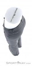 Vaude Farley Zip Pant Womens Outdoor Pants Short Cut, , Gray, , Female, 0239-10505, 5637693301, , N4-09.jpg
