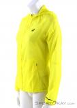 Asics Packable Womens Outdoor Jacket, , Yellow, , Female, 0103-10304, 5637694642, , N1-06.jpg