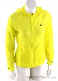 Asics Packable Womens Outdoor Jacket, , Yellow, , Female, 0103-10304, 5637694642, , N2-02.jpg