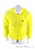 Asics Packable Womens Outdoor Jacket, Asics, Amarillo, , Mujer, 0103-10304, 5637694642, 4550214374597, N3-03.jpg