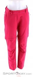Schöffel Ascona Zip Off Womens Outdoor Pants, Schöffel, Pink, , Female, 0246-10122, 5637694874, 4060647595150, N2-02.jpg