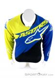 Alpinestars Visier Contender LS Jersey Mens Biking Shirt, Alpinestars, Blue, , Male, 0187-10186, 5637695977, 8051194890016, N3-03.jpg