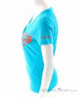 Dynafit Graphic Co Tee Womens T-Shirt, Dynafit, Turquoise, , Female, 0015-10568, 5637702799, 4053865816770, N2-07.jpg