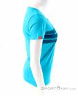 Dynafit Graphic Co Tee Womens T-Shirt, Dynafit, Turquoise, , Female, 0015-10568, 5637702799, 4053865816770, N2-17.jpg