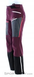 Ortovox Pordoi Women Ski Touring Pants, , Red, , Female, 0016-10895, 5637717878, , N1-06.jpg