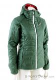 Ortovox Swisswool Piz Bernina Womens Ski Jacket, , Green, , Female, 0016-10896, 5637717894, , N1-01.jpg