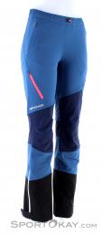 Ortovox Piz Duleda Pants Womens Ski Touring Pants, Ortovox, Modrá, , Ženy, 0016-10902, 5637717994, 4251422548014, N1-01.jpg