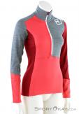 Ortovox Fleece Light Zip HZ Womens Sweater, Ortovox, Pink, , Female, 0016-10928, 5637719148, 4251422504669, N1-01.jpg