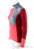 Ortovox Fleece Light Zip HZ Womens Sweater, Ortovox, Pink, , Female, 0016-10928, 5637719148, 4251422504669, N1-06.jpg