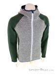 Ortovox Fleece Plus Classic Knit Mens Fleece Jacket, , Green, , Male, 0016-10930, 5637719158, , N2-02.jpg