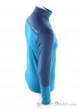 Ortovox Fleece Light Zip Neck HZ Mens Sweater, , Blue, , Male, 0016-10938, 5637719230, , N2-17.jpg