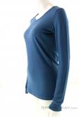 Ortovox Fleece 185 Merino Contrast LS Womens FunctionalShirt, , Blue, , Female, 0016-10940, 5637719245, , N1-06.jpg