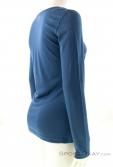 Ortovox Fleece 185 Merino Contrast LS Womens FunctionalShirt, Ortovox, Blue, , Female, 0016-10940, 5637719245, 4251422533348, N1-16.jpg