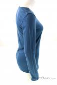 Ortovox Fleece 185 Merino Contrast LS Womens FunctionalShirt, , Blue, , Female, 0016-10940, 5637719245, , N2-17.jpg