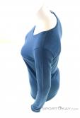 Ortovox Fleece 185 Merino Contrast LS Womens FunctionalShirt, , Blue, , Female, 0016-10940, 5637719245, , N3-08.jpg