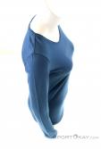 Ortovox Fleece 185 Merino Contrast LS Womens FunctionalShirt, , Bleu, , Femmes, 0016-10940, 5637719245, , N3-18.jpg