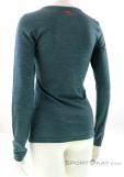 Ortovox Fleece 185 Merino Contrast LS Womens FunctionalShirt, , Green, , Female, 0016-10940, 5637719252, , N1-11.jpg