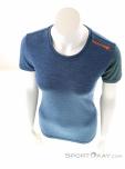 Ortovox 185 Rock'n'Wool Short Sleeve Womens T-Shirt, Ortovox, Blue, , Female, 0016-10946, 5637719312, 4251422526388, N3-03.jpg