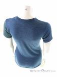 Ortovox 185 Rock'n'Wool Short Sleeve Womens T-Shirt, Ortovox, Azul, , Mujer, 0016-10946, 5637719312, 4251422526388, N3-13.jpg