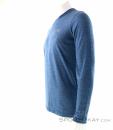 Ortovox 185 Merino Mountain LS Mens Functional Shirt, Ortovox, Bleu, , Hommes, 0016-10952, 5637719933, 4251422541589, N1-06.jpg