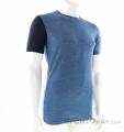Ortovox 185 Rock'N'Wool SS Mens Functional Shirt, , Blue, , Male, 0016-10959, 5637720164, , N1-01.jpg