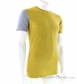 Ortovox 185 Rock'N'Wool SS Mens Functional Shirt, , Yellow, , Male, 0016-10959, 5637720168, , N1-01.jpg