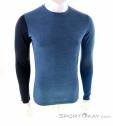 Ortovox 185 Rock'N'Wool LS Mens Functional Shirt, , Blue, , Male, 0016-10960, 5637720194, , N2-02.jpg