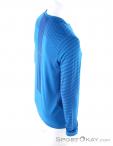 Asics Seamless LS Texture Mens Shirt, Asics, Bleu, , Hommes, 0103-10344, 5637721567, 4550214851470, N2-17.jpg