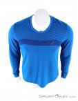 Asics Seamless LS Texture Mens Shirt, Asics, Blue, , Male, 0103-10344, 5637721567, 4550214851470, N3-03.jpg