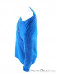 Asics Seamless LS Texture Mens Shirt, , Blue, , Male, 0103-10344, 5637721567, , N3-08.jpg