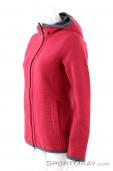 CMP Jacket Fix Hood Womens Sweater, CMP, Red, , Female, 0006-10457, 5637722174, 8056381960800, N1-06.jpg