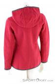 CMP Jacket Fix Hood Damen Sweater, , Rot, , Damen, 0006-10457, 5637722174, , N2-12.jpg