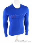 Icebreaker 200 Oasis LS Crewe Single Mens Functional Shirt, , Blue, , Male, 0011-10308, 5637722198, , N2-02.jpg