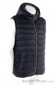 CMP Zip Hood Mens Outdoor Vest, CMP, Black, , Male, 0006-10469, 5637722301, 8051737176416, N1-01.jpg