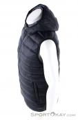 CMP Zip Hood Mens Outdoor Vest, , Black, , Male, 0006-10469, 5637722301, , N2-07.jpg