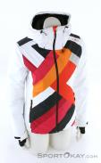 CMP Jacket Fix Hood Womens Ski Jacket, CMP, Biela, , Ženy, 0006-10477, 5637722379, 8056381571143, N2-02.jpg