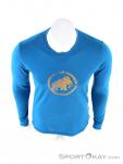 Mammut Logo LS Mens T-Shirt, , Turquoise, , Male, 0014-11091, 5637723024, , N3-03.jpg